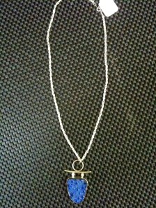 Azurite Necklace             $74 Double Dip Gallery